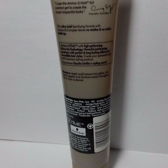 4 Schwarzkopf Amino-Q Gel for Ultra Hold - Picture 7 of 13